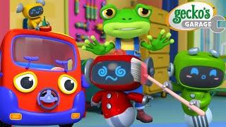 Baby Truck Sleepover Chaos! | Gecko's Garage | Trucks For Children | Cartoons For Kids