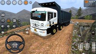 Heavy Tipper Stone Supplier Offroad Driving l Indian Truck l Bus simulator indonesia