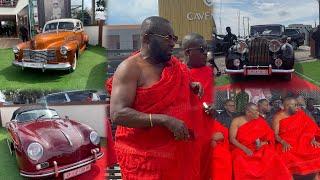 Watch How Dr Osei Kwame Despite Arrived at his Mother In Law Funeral & Displayed all Luxurious Cars