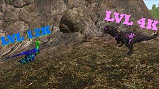 MicroRaptor lvl 12K VS Corrupt Dilo lvl 4K | #Shorts