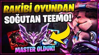 Teemo'nun En KOLAY Eşleşmesi! Rakibin MENTALİNİ Patlatarak Master Oluyoruz!