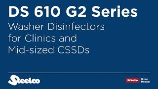 DS 610 G2 Series | Washer Disinfector | Steelco Group