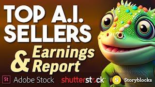 How to Sell AI Images on Adobe Stock - Top Sellers and My Earnings #adobestock #aiart #ai Make Money