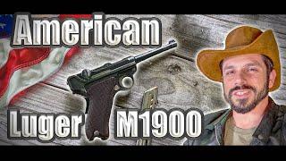 Scarce American Eagle Luger M1900, History and Range