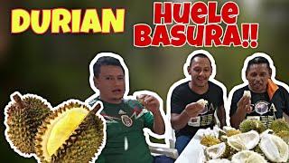 PROBANDO DURIAN | APESTOSA! o HUELE! BASURA | MUY RARO FRUTA | DURIAN HONDURAS