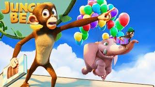 To the SKY | Birthday Blunder | Jungle Beat: Munki & Trunk | Kids Animation 2023