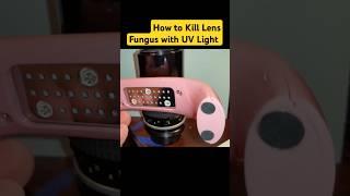 How to Kill Lens Fungus with UV Light #photography #nikon #lens #howto #camera