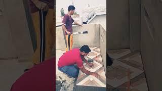 How to install tiles#sanjeev vlogs# sanjeevvlogs