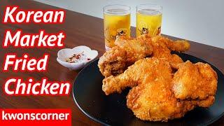 Trying Maangchi's Fried Chicken Recipe! (Korean Market Fried Chicken)