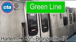 Let's Ride the Rail - CTA Green Line from Harlem to 35th–Bronzeville–IIT