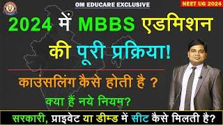 NEET UG Counselling कैसे होती है? Central, AIQ और State Counselling के नए नियम आसान भाषा में