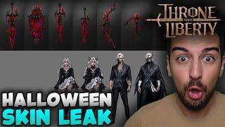 Throne & Liberty Halloween LEAK | Halloween Skins + Event in TnL TaL - Wakayashi