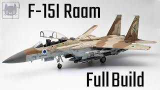 Thunder over desert! Full build of F-15I Raam. GWH 1:48 scale