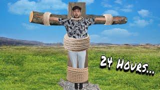 Surviving 24 hours only standing challenge