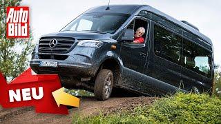 Mercedes Sprinter 4x4 (2021) | Neues Allrad-System für den Sprinter | Fahrt mit Thomas Rönnberg