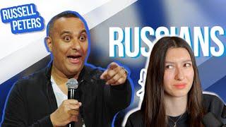 Slav Girl Reacts To Russell Peters "Russians"