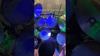 Only King Forever Elevation Worship drum cover!! #churchdrumming #elevationworship #drumcover #drums