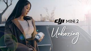 DJI MINI 2 국내 최초 언박싱!! (feat. 드론여신 서리나) / 매빅 미니(MAVIC MINI) 후속작