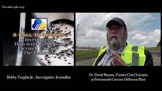 Atomic Investigator & Whistleblower Exposes Disturbing History at Portsmouth Gaseous Diffusion Plant