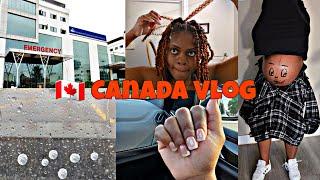 GETTING READY FOR GIVING BIRTH | MISDIAGNOSIS? | BABY MOMMA DANCE | HAILSTORM IN SUMMER IN CANADA 