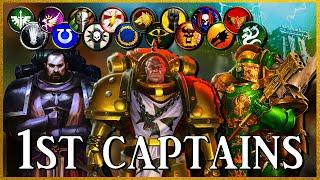 FIRST CAPTAINS - Legion Exemplars | Warhammer 40k Lore