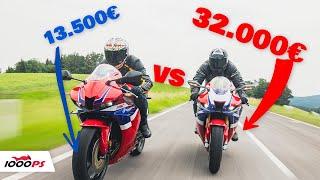 Wie viel CBR braucht es wirklich? Honda CBR600RR vs. CBR1000RR-R Vergleich 2024