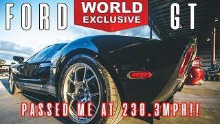Twin Turbo, Ford GT passed me at 230 MPH!! (Johnny Bohmer Proving Grounds)