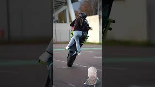 "Unbelievable Stunt Queen: Epic Motorcycle Circle Tricks You HAVE to See! ️"