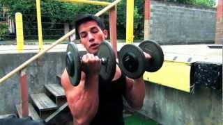 Shoulder Workout for Round Thick Cut Shoulders Arnold Press (Christian Guzman)