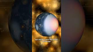 What would happen if the dwarf Planet Haumea hit Earth?  #earth #planet #universe