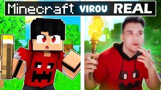 P3DRU ficou SUPER REALISTA no Minecraft