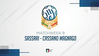 Serie A Gold [9^] | SASSARI - CASSANO MAGNAGO