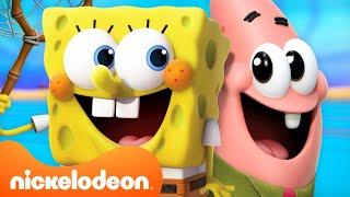 60 MINUTES of SpongeBob & Patrick  | Kamp Koral | @Nicktoons