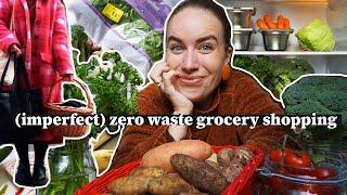 REALISTIC ZERO WASTE GROCERY SHOPPING // come with me as I do my weekly shop