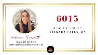 SOLD - 6015 Brooks Street, Niagara Falls