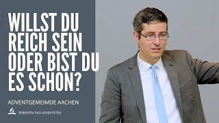 Willst du reich sein oder bist du es schon?  Christopher Kramp