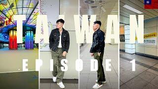 Taiwan Vlog EP 1: Kaohsiung Airport Process | Sky One Hotel | Dome of Light | Formosa Boulevard AJTV