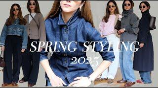 Styling Spring Outfits | COS, ARKET, THE ROW, TOTEME, and others