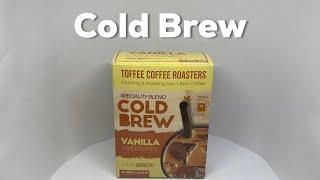 Toffee Coffee Roasters Vanilla Cold Brew Bags