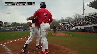 HIGHLIGHTS: Baseball vs. Jacksonville State (3/8/25)