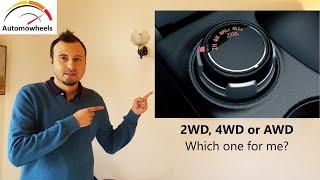 FWD vs RWD vs AWD vs 4WD | Which drive system to choose?