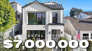 $7,000,000 Corona Del Mar Home tour | 604 Narcissus Ave Corona Del Mar, CA