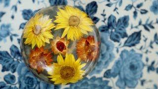 EASY DIY! Dried Flowers in Resin!  // Garden Answer