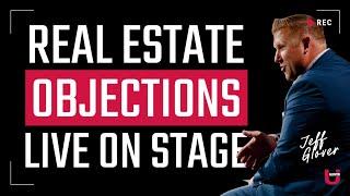 Stump the Chump  2024 Real Estate Objections LIVE on Stage | Jeff Glover | Glover U