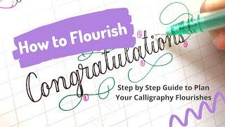 How to Add Flourishes to Lettering | Flourishing Your Calligraphy