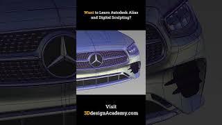 Mercedes-Benz E-Class Coupe in Autodesk Alias? #autodeskalias #aliastutorial #cardesign #cad