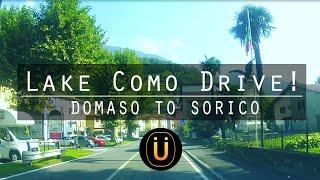 Italy Lake Como Drive!! Domaso to Sorico!