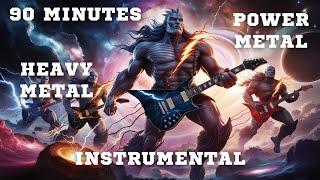 Celestial Titans: Instrumental Power & Heavy Metal | 90 Minutes