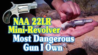 NAA 22LR Mini Revolver -  MOST DANGEROUS GUN I OWN!