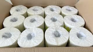 Toilet Paper 3 Ply 120Gsm 250 Sheets, 48 Rolls